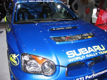 Kick-ass Subaru rally car