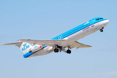 Spotting-01-0002 KLM Cityhopper (PH-OFA), Fokker F100