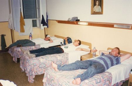 Hostel In Florence, August 1995