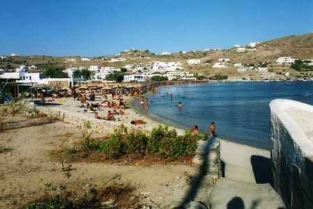 Ornos beach