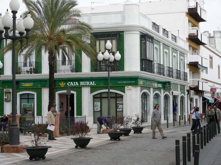 1 Isla Cristina. Plaza de las Flores, lugar donde se localizaba el an