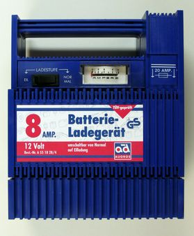 Charger for car batteries 12V/8A | Source | Date 2008 | Author Hannes