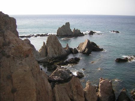 Escollos llamados las Sirenas, en Cabo de Gata | Source | Date 2007-07