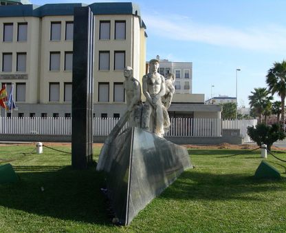 Monumento al marinero de Isla Cristina-pérdidas por el accidente del