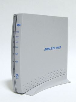 NTT East ADSL modem-NVIII. NTT ADSL-NVIII | Source Photographed by Qur