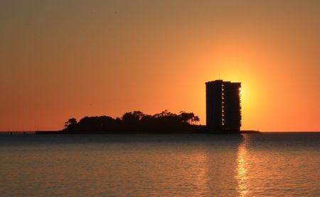 Puesta de sol en Toralla