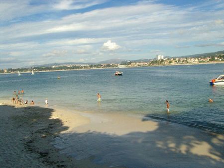 Vigo - Playa de la isla de Toralla