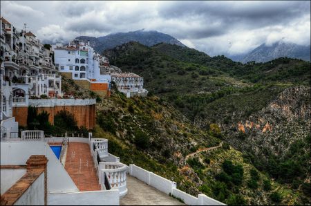 landscape around Frigiliana