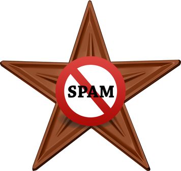 1 The Anti-Spam Barnstar is awarded to users who fight spam. | Source