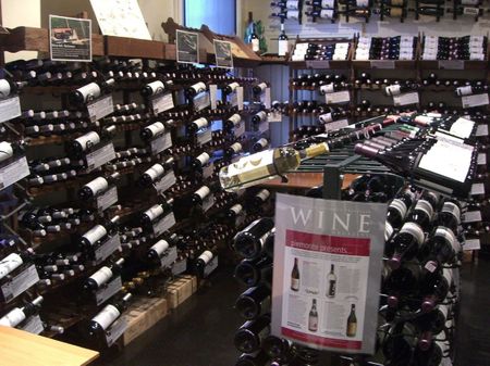 Wine retail area - Enoteca Vino Bar