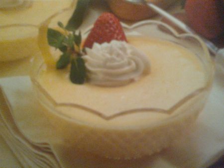 crema di limone con le fragole