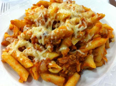 Macarrones gratinados. | Source http://www. flickr. Bonaplata | Macar
