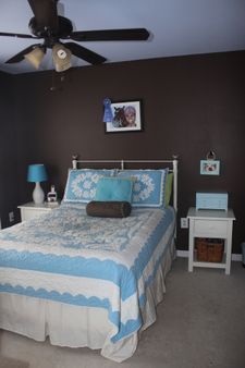 cama con canape y cabezal forjado