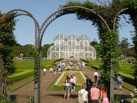 Jardim Botânico de Curitiba . Botanic Garden of Curitiba . Curitiban