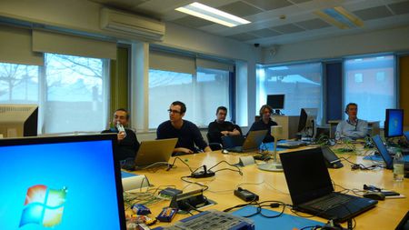 .Net Gadgeteer workshop at work