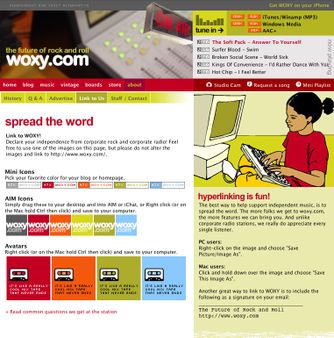 RIP Woxy.com independent online radio