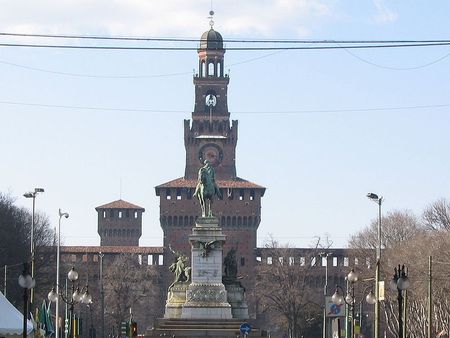 Turismo en Milán: Castillo Sforzesco