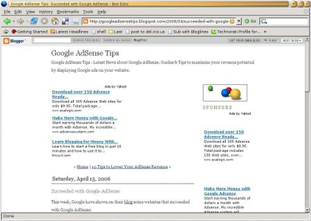 Google AdSense Tips