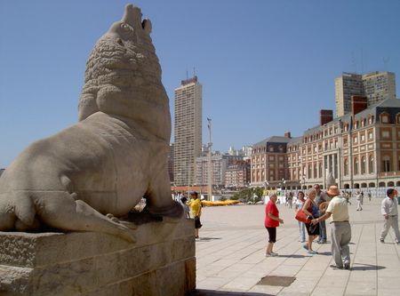 Stensjölejon i Mar del Plata