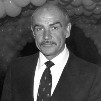 Sean Connery at the private party after the premiere of the movie Seem