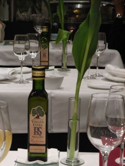 Detalle del Comedor del Restaurante Ex Libris