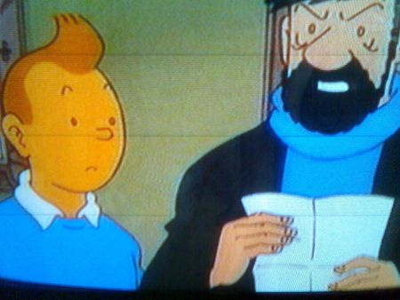 tintin rencontre haddock album