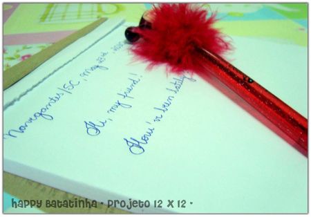 Projeto 12 x 12 - Tema: Hobby