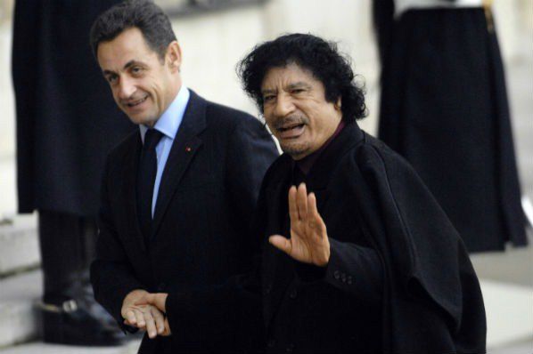 Kadhafi Sarkozy