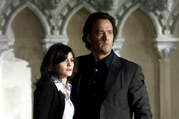 Audrey Tautou et Tom Hanks. Gaumont Columbia Tristar Films Audrey Tautou et Tom Hanks. Gaumont Columbia Tristar Films