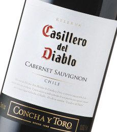 Casillero Del Diablo vin rouge Chili