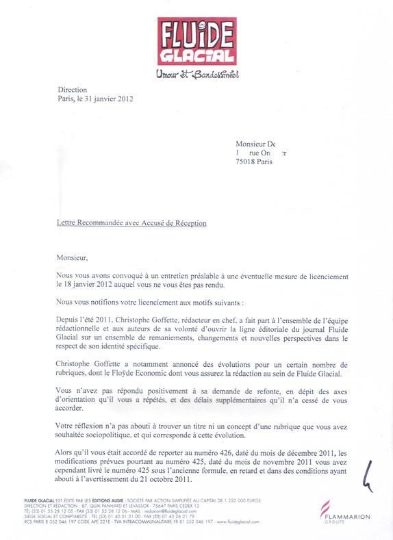 modele lettre licenciement pour insuffisance modele lettre licenciement pour insuffisance