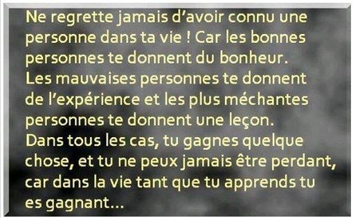 Tu rencontres des centaines de personnes