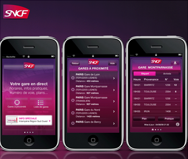 Application Sncf Direct