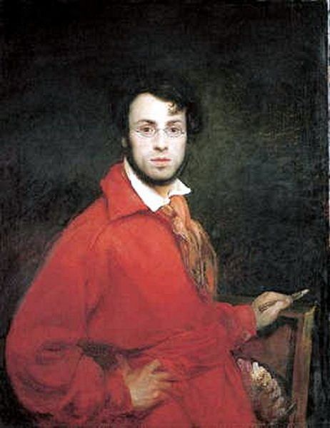 scheffer ary autoportrait, 1830, ht, 118 x 90 cm, Grenobl