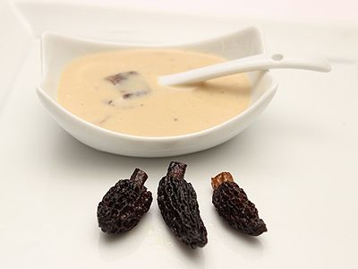 Sauce Crémeuse aux Morilles Sauce Crémeuse aux Morilles