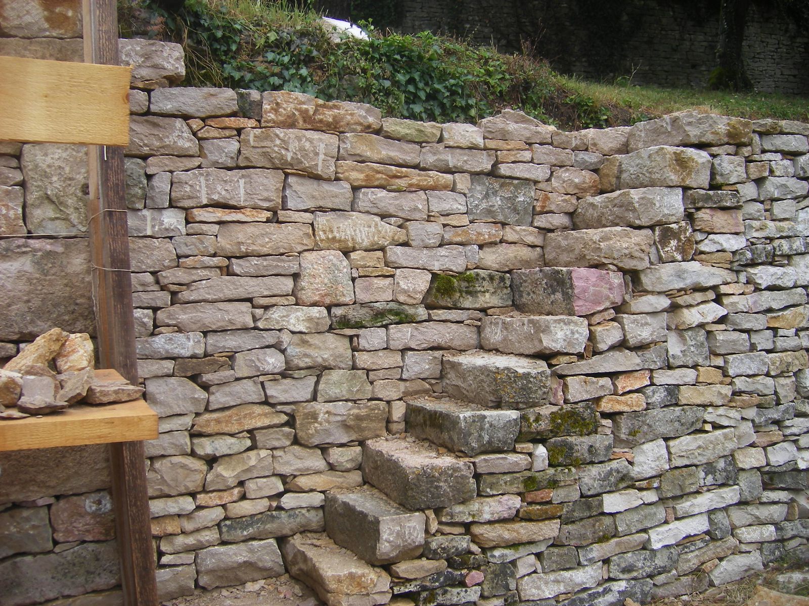 Murs en pierres sèches, outils - La construction en pierres sèches, photos