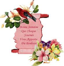 bonne semaine bonheur