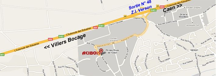 carte acibois