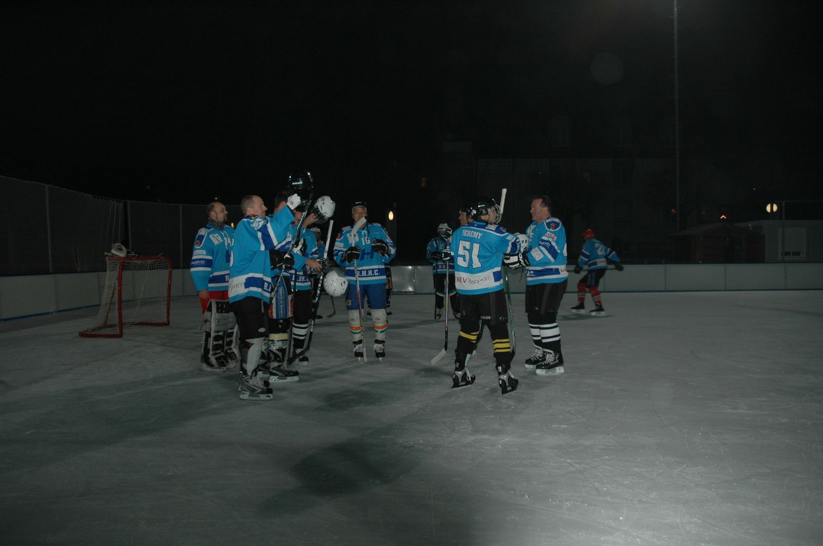 rencontre de hockey sur glace