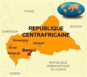 carte Centrafrique