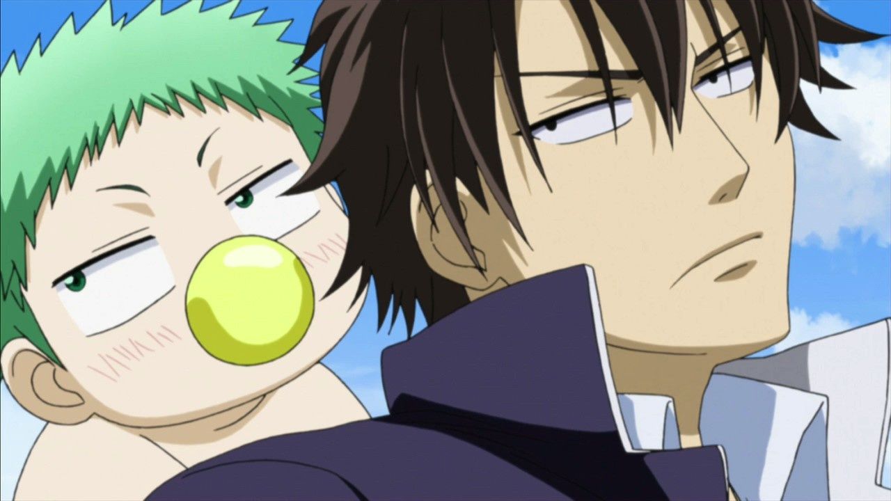 beelzebub Hildegarde mentions that she and kaiser de emperana beelzebub iv are going to take a bath when they get home (to tatsumi oga's house) which happens off screen hildegarde, yuka hanazawa, ryouko asuka and kaoru umemiya take a bath together at a hotel. beelzebub Hildegarde mentions that she and kaiser de emperana beelzebub iv are going to take a bath when they get home (to tatsumi oga's house) which happens off screen hildegarde, yuka hanazawa, ryouko asuka and kaoru umemiya take a bath together at a hotel.