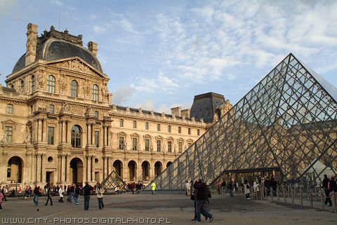 Pictures of the Louvre in Paris