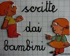 scritte dai bambini