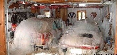 Serrure voiture gelée