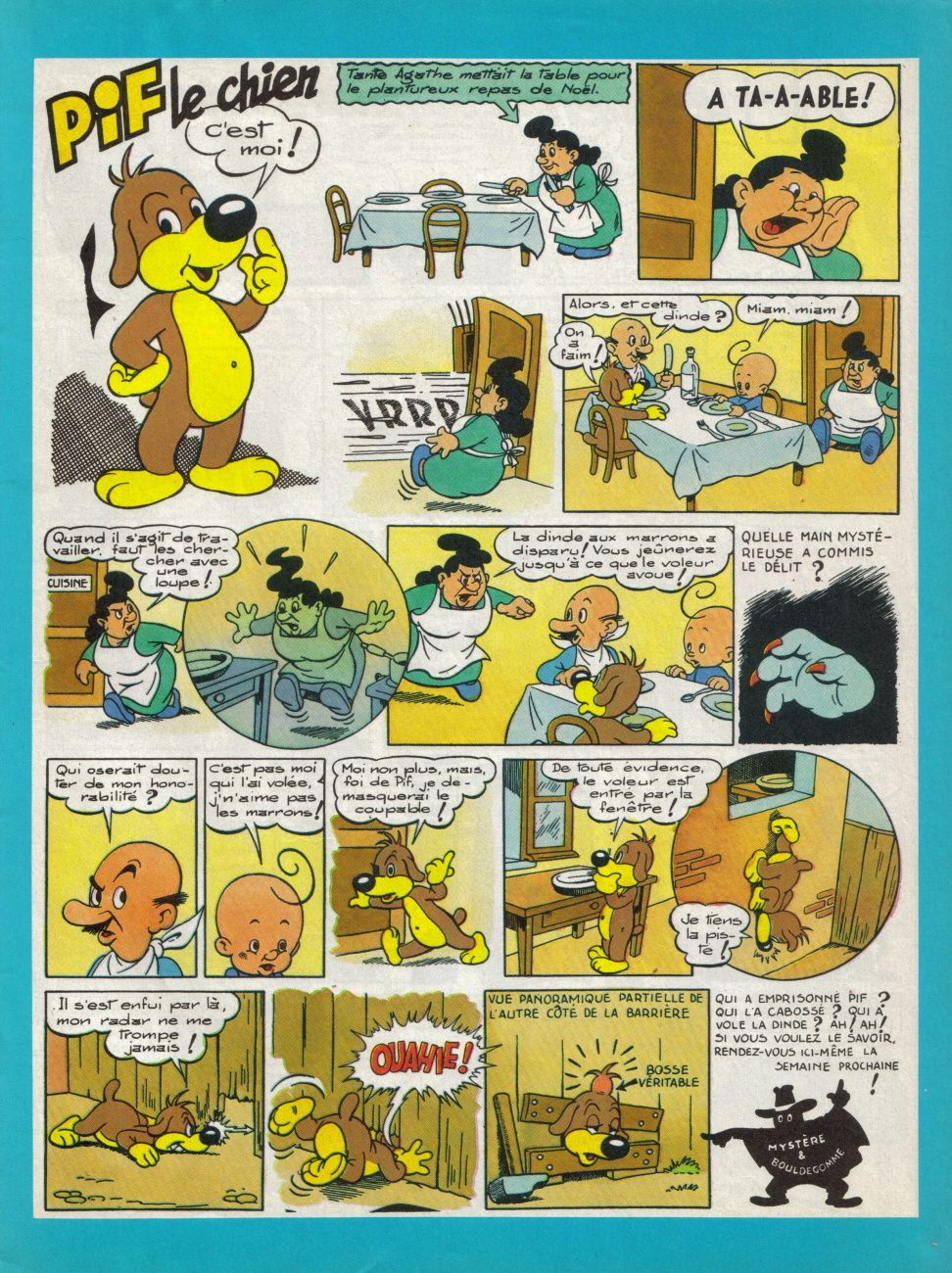 Uncategorized Pif Et Hercule le nouveau pif 719 de janvier 1983 gadget et vaillant hercule redoutable dans la case tire chien