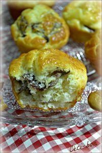 Muffins girolles Maroilles Cécile
