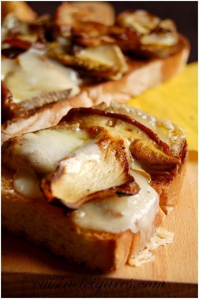 Crostini aux Cèpes Solo