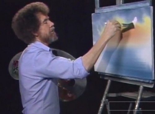 Bob Ross Le Peintre De La Télévision Américaine Le Blog De