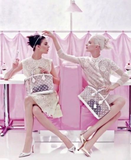 Louis Vuitton's Sweet 2012 Spring Ad Campaign