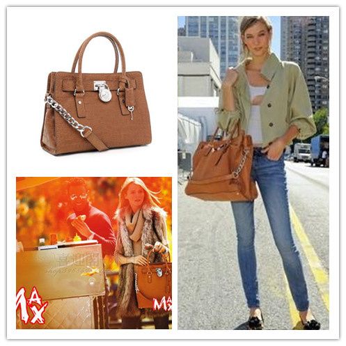 Womens Best Choice Michael Kors Mocha Hamilton Handbags Leone Michael Kors Hamilton Satchel 6 Jpg Bag